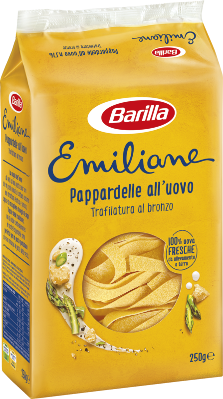 BARILLA EMILIANE PAPPARDELLE ALL'UOVO N176 250 GR