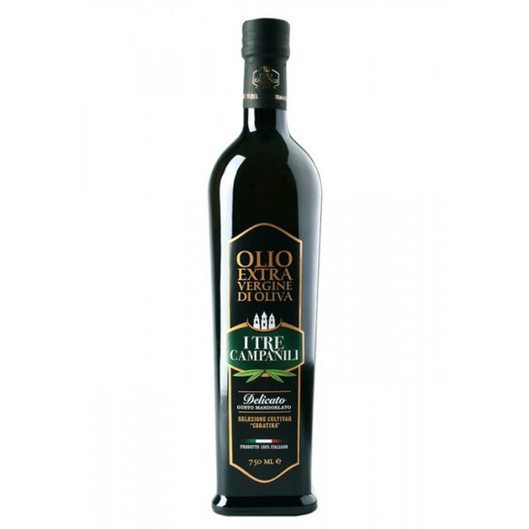 I TRE CAMPANILI OLIO EXTRA VERGINE DI OLIVA DELICATO 750 ML