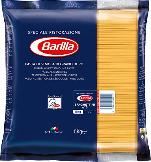 BARILLA SPAGHETTINI N3 5 KG