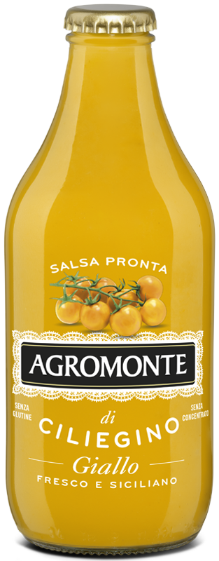 AGROMONTE VETRO SALA PRONTA DI CILIEGINO GIALLO 330 GR