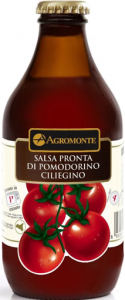 AGROMONTE VETRO SALSA PRONTA DI POMODORINO CILIEGINO 330 GR