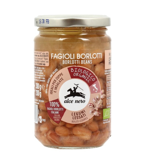 ALCENERO FAGIOLI BORLOTTI BIO 300 GR