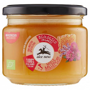 ALCENERO MIELE MILLEFIORI ITALIANO 100% BIOLOGICO 300 GR