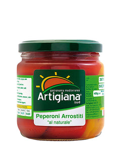 ARTIGIANA SUD PEPERONI ARROSTITI AL NATURALE 400 GR