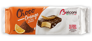 BALCONI MERENDINE CHOCO ORANGE X10 350 GR