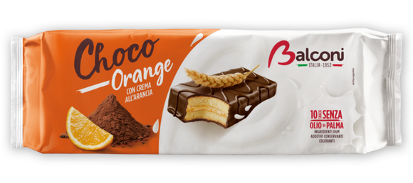 BALCONI MERENDINE CHOCO ORANGE X10 350 GR