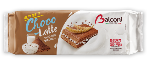 BALCONI MERENDINE CHOCO E LATTE X10 300 GR