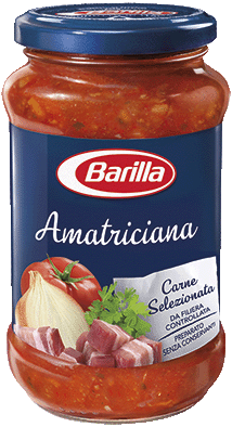 BARILLA VETRO SUGO ALL'AMATRICIANA 400 GR