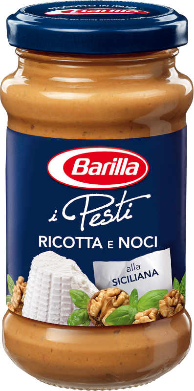 BARILLA VETRO PESTO RICOTTA E NOCI 190 GR