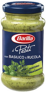 BARILLA VETRO PESTO CON BASILICO E RUCOLA 190 GR