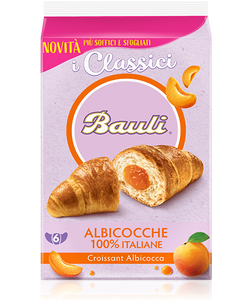 BAULI CROISSANT ALBICOCCA X6 300 GR