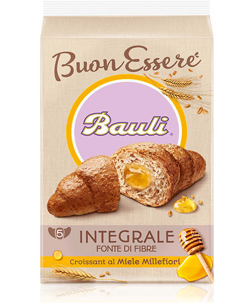 BAULI CROISSANT INTEGRALE AL MIELE MILLEFIORI 250 GR