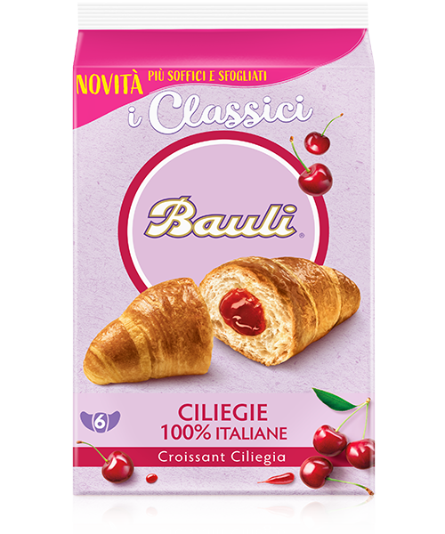 BAULI CROISSANT CILIEGIA X6 300 GR