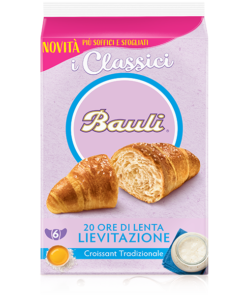 BAULI CROISSANT TRADIZIONALE X6 240 GR