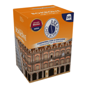 BORBONE CAFFE' MISCELA DECISA NERA X50 CAPSULE NESPRESSO 250 GR