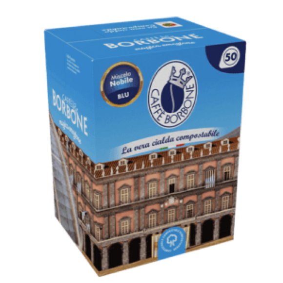 BORBONE CAFFE' MISCELA NOBILE BLU X50 CIALDE 360 GR