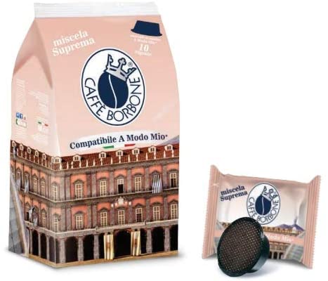 BORBONE CAFFE' MISCELA SUPREMA A MODO MIO X10 CAPSULE 72 GR