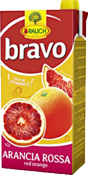 BRAVO BRIK SUCCO ARANCIA ROSSA 2 LT