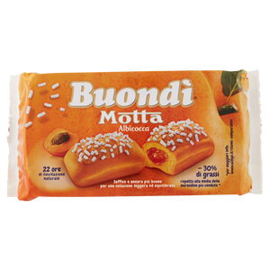 MOTTA MERENDINE BUONDI' ALBICOCCA X6 258 GR