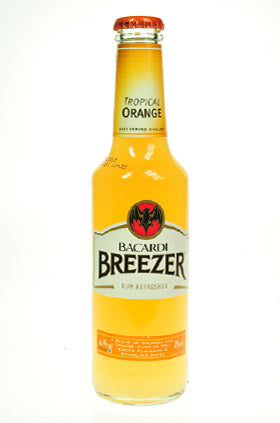 BACARDI VETRO BREEZER TROPICAL ORANGE 275 ML