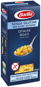 BARILLA DITALINI RIGATI SENZA GLUTINE 400 GR