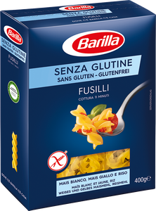 BARILLA FUSILLI SENZA GLUTINE 400 GR