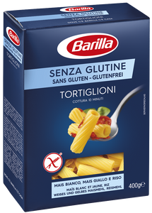 BARILLA TORTIGLIONI SENZA GLUTINE 400 GR