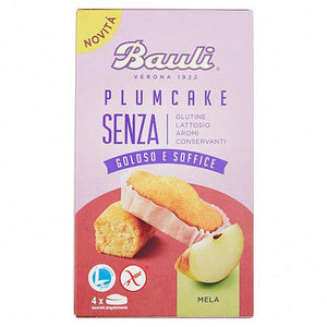 BAULI PLUMCAKE MELA SENZA GLUTINE X4 132 GR