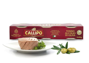 CALLIPO TONNO ALL'OLIO DI OLIVA 80 GR X3