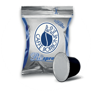 BORBONE CAFFE' RESPRESSO MISCELA BLU X100 CAPSULE NESPRESSO