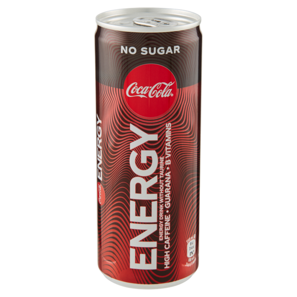 COCA COLA ZERO LATTINA ENERGY 250 ML