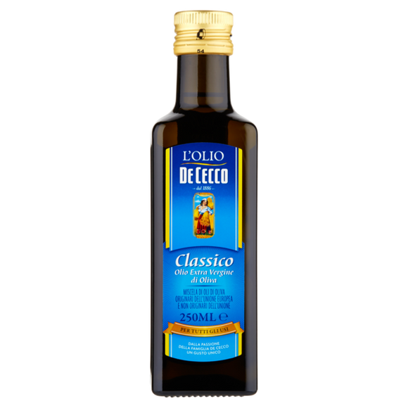 DE CECCO OLIO EXTRA VERGINE DI OLIVA 250 ML