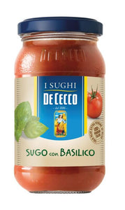 DE CECCO VETRO SUGO CON BASILICO 200 GR