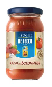 DE CECCO VETRO RAGU' ALLA BOLOGNESE 190 GR