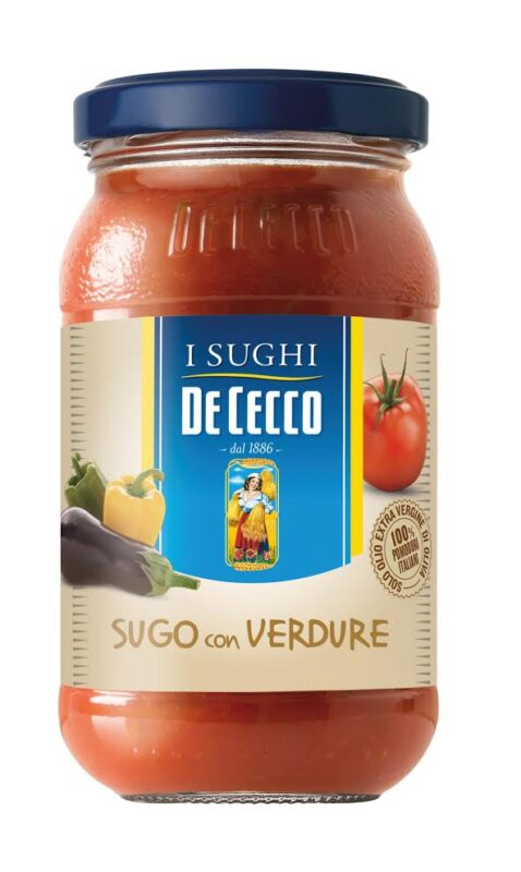 DE CECCO VETRO SUGO CON VERDURE 200 GR