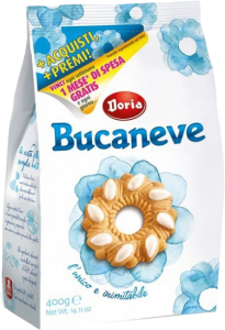 DORIA BISCOTTI BUCANEVE 400 GR