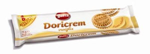 DORIA DORICREM BISCOTTI FARCITI VANIGLIA X8 75 GR