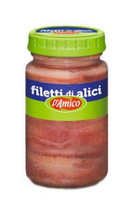 D'AMICO FILETTI DI ALICI 140 GR