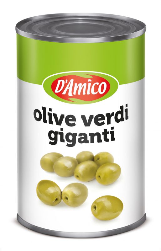 D'AMICO OLIVE VERDI GIGANTI 4,1 KG