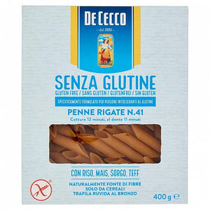 DE CECCO PENNE RIGATE N41 SENZA GLUTINE 400 GR