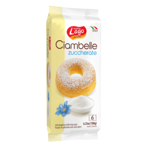 LAGO CIAMBELLE ZUCCHERATE X6 180 GR