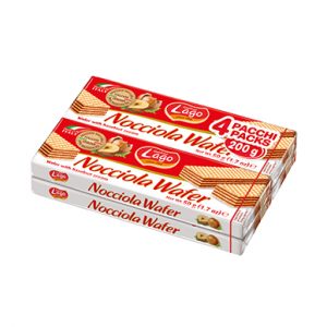 LAGO WAFER NOCCIOLA 50 GR X4