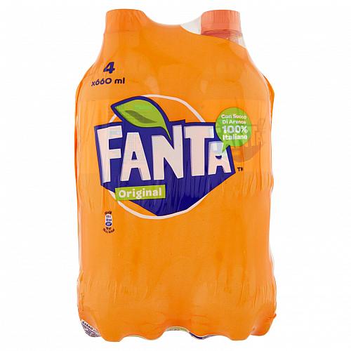 FANTA PET ARANCIATA 660 ML X4