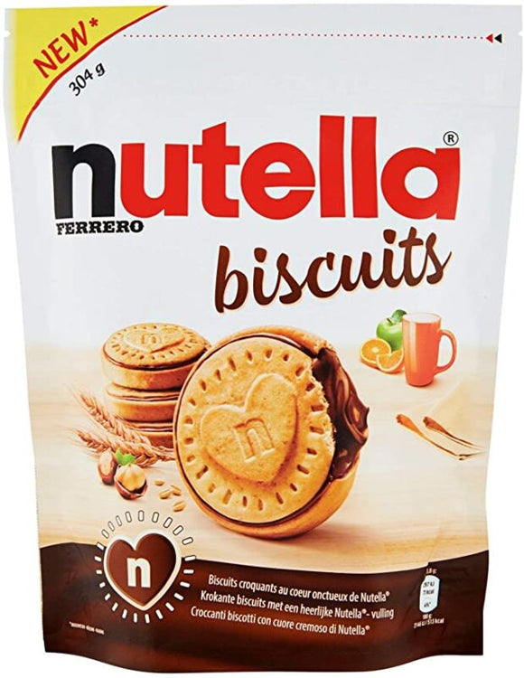 FERRERO NUTELLA BISCUITS 304 GR