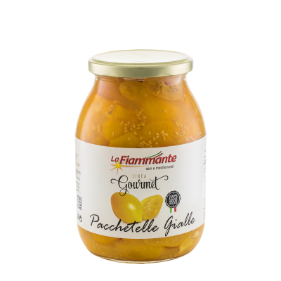 LA FIAMMANTE VETRO PACCHETELLE GIALLE LINEA GOURMET 1 KG