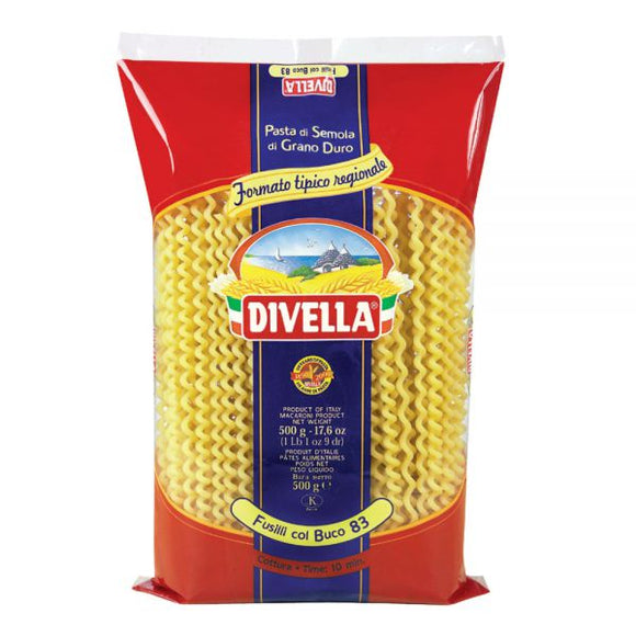 DIVELLA FUSILLI COL BUCO N83 500 GR