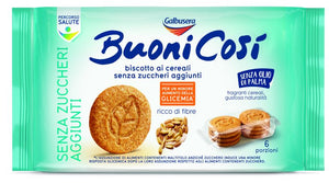 GALBUSERA BUONI COSI' BISCOTTO AI CEREALI SENZA ZUCCHERI AGGIUNTI 300 GR