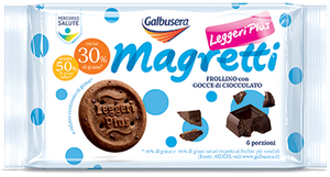 GALBUSERA MAGRETTI FROLLINO CON GOCCE DI CIOCCOLATO 260 GR