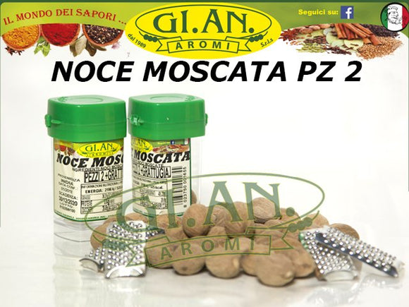 GI.AN. NOCE MOSCATA CON GRATTUGIA X2 15 GR