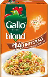 GALLO RISO BLOND INTEGRALE 500 GR